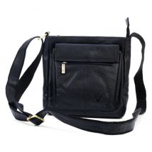 WILDHORN Büffelledertasche schwarz