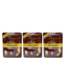 Argan Oil Fußmaske 3er Set