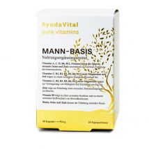 AYUDA VITAL Mann Basis Pure Vitamins 60 Tabletten