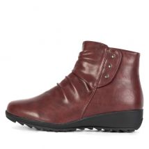 NORWAY ORIGINALS Damenstiefelette burgundy