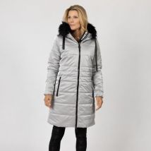 FASHION NEWS Longjacke, silber