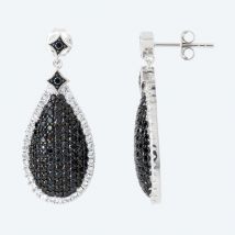 Ohrhänger 925 Sterling Silber Spinell