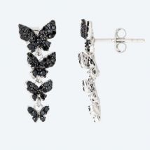 Ohrhänger 925 Sterling Silber Spinell