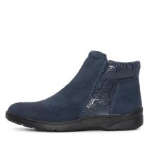 Chiara Gradi Damenstiefelette dunkelblau