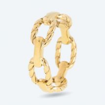 Steelura Ring vergoldet