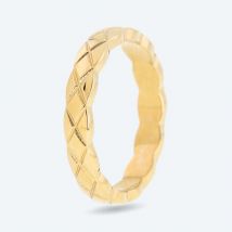 Steelura Bandring vergoldet