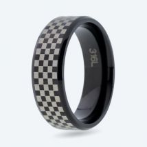 Ring Edelstahl bicolor