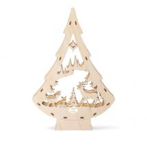 Lichterbaum Rehe im Wald