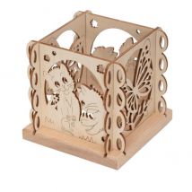 Laterne Katzenfreund 12x12cm