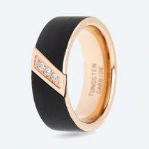 Ring Wolfram-Karbid Zirkonia