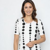 RÖSSLER SELECTION Damen Shirt schwarz/weiß