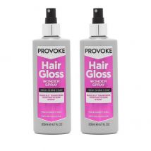 Provoke Hair Gloss Wonder Spray 2x200 ml