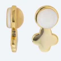 Ohrlifter Paar 925 Sterling Silber vergoldet