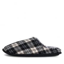 NORWAY ORIGINALS Herrenhausschuh schwarz Karo