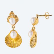 Ohrhänger 925 vergoldet Süsswasserzuchtperle