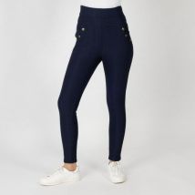 FASHION NEWS Thermo-Fleece-Jeans-Leggings marine