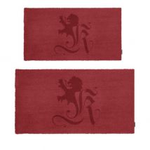 OTTO KERN Badteppich, 2er-Set, rot mit OK-Logo