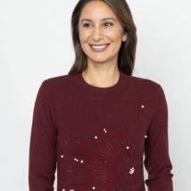 TRENDS by J. Leibfried Pullover bordeaux