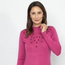 TRENDS by J. Leibfried Pullover fuchsia
