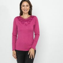 TRENDS by J. Leibfried Pullover fuchsia