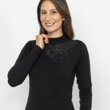 TRENDS by J. Leibfried Pullover schwarz