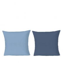 Bugatti Kissenbezug 2er Set blau