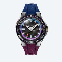 NUBEO Herrenuhr "Manta Automatic" aqua aurora