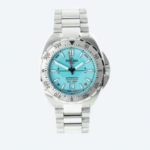 DELMA Herrenuhr "Oceanmaster" Automatik, iceblau