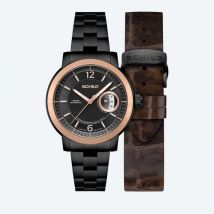 SCHILD Automatikuhr "Heinrich Minimal" schwarz