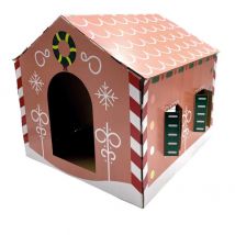 Christmas Kratzhaus Pappe