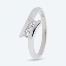 Christian Materne Ring 925 LG Brillanten