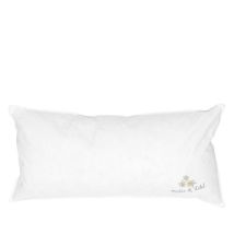 OBB Daunen-Kissen Weiß & Edel 40x80cm