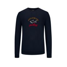 Paul & Shark Sweatshirt aus Baumwolle mit Logo-Stickerei