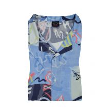 Paul & Shark Kurzarmhemd, Bowling-Shirt mit Allover-Print