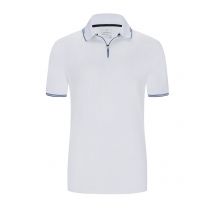 Ragman Poloshirt in Performance-Qualität mit Reißverschluss