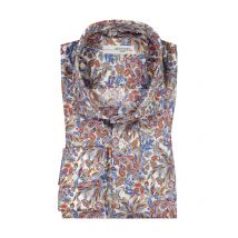 Artigiano Hemd aus Baumwolle mit floralem Allover-Print