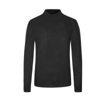 Maerz Pullover aus Schurwolle mit Stehkragen