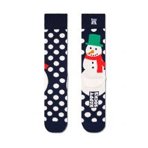 Happy Socks Mittelhohe Socken mit Schneemann-Motiv