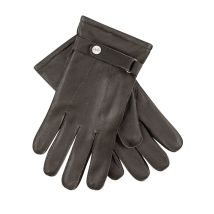Pearlwood Lederhandschuhe mit Druckknopfriegel