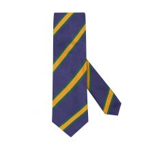 Ascot Krawatte aus Seide mit Streifenmuster