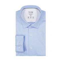 Tom Rusborg Hemd mit feinem Muster, modern fit, Extralang