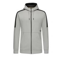 Emporio Armani Sweatjacke mit Logo-Applikationen, Slim fit