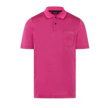 Maerz Poloshirt mit feiner Musterung und Brusttasche