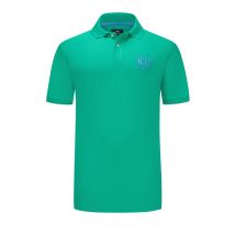 La Martina Poloshirt Piquê mit Logostickerei und Stretch