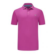 La Martina Poloshirt Piquê mit Logostickerei und Stretch