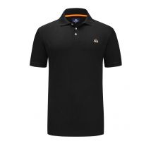 La Martina Poloshirt Piquê mit Logostickerei und Stretch