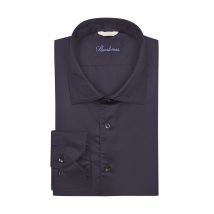 Stenströms Unifarbenes Hemd aus Twofold Super Cotton