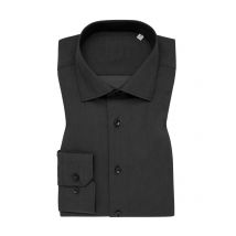 Eterna Unifarbenes Stretch-Hemd mit extralangem Arm