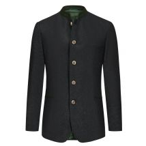 Lodenfrey Janker mit Hornknöpfen und Samt-Paspelierungen