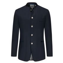 Lodenfrey Softer Janker mit Samtbesatz und Wappenknöpfen